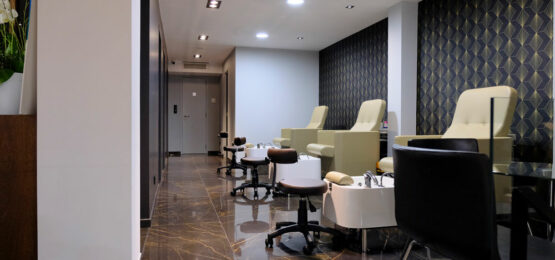 Pedicure area - Salon Rodolphe - Hair salon for men