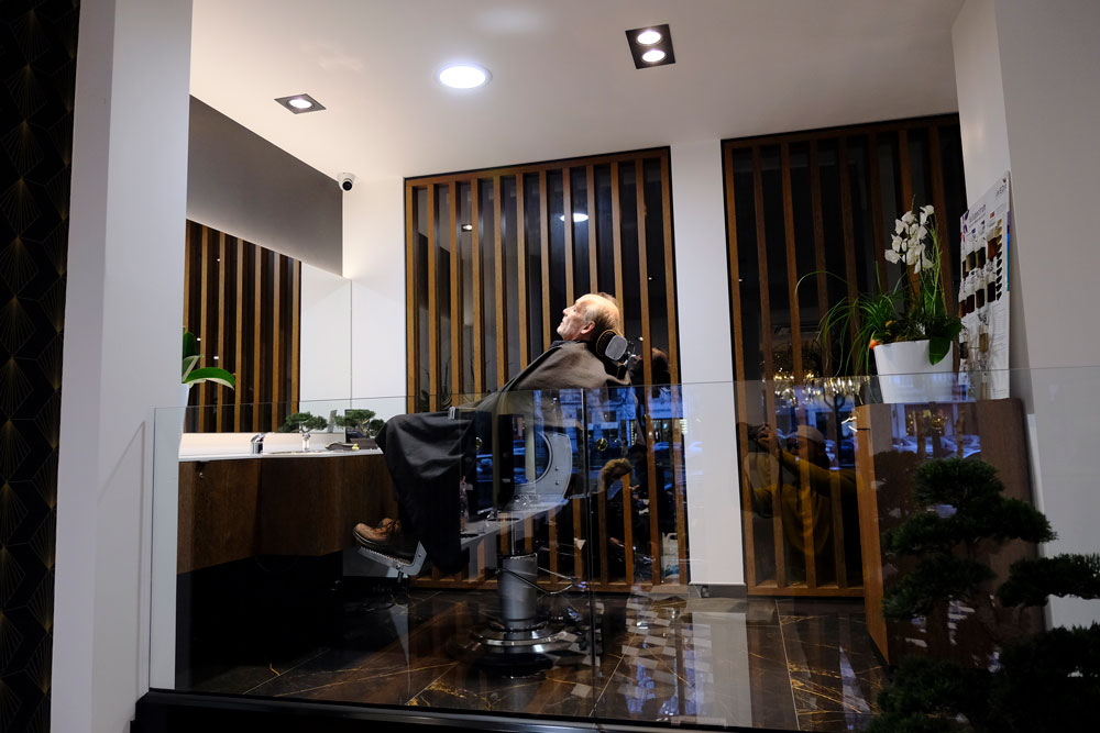 Private individual space - Salon Rodolphe - Hairdressing institute for men